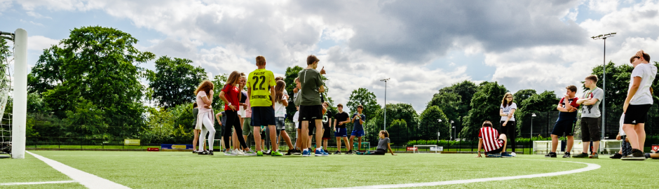 Beim Sport in Bath