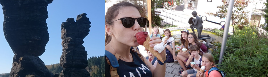 Ausflug in die Eisdiele