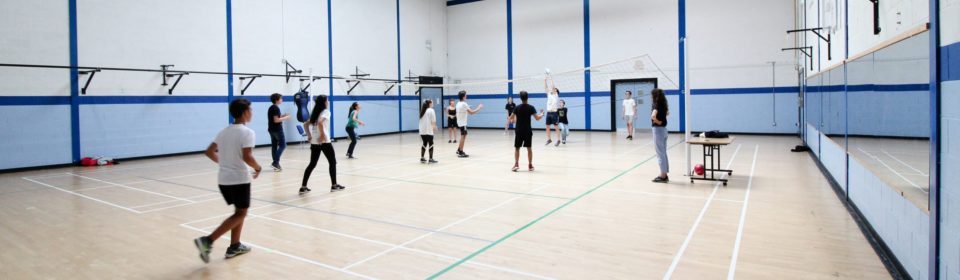 Volleyball in der Halle