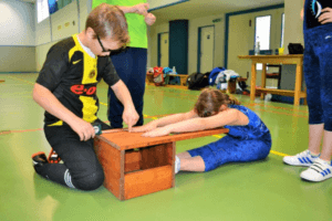 In den Turncamps kannst du an deiner Technik feilen