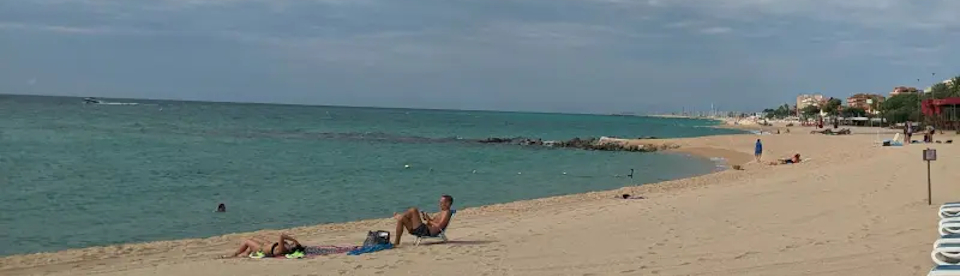 Bild vom Strand
