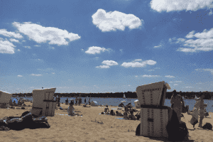 Strandkörbe am Wannsee