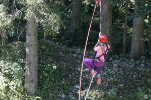 Abenteuer im Kletterwald