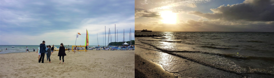 Ausblick an der Ostsee