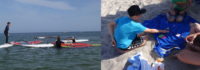 Surfen im Camp