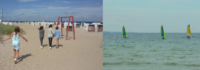 Strand in Schuby