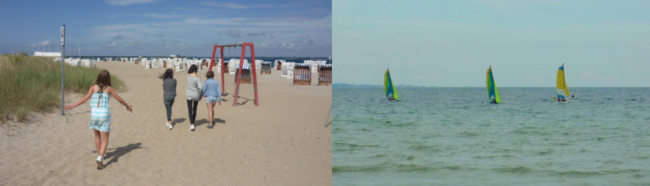 Strand in Schuby