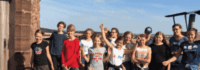 Gruppe auf Schloss Althaus