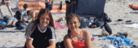 Sonniger Strandtag