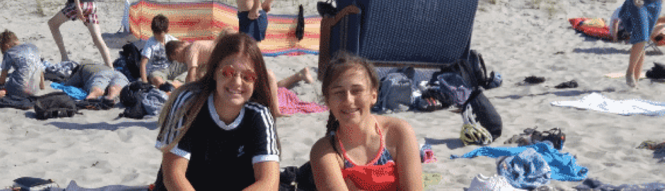 Sonniger Strandtag