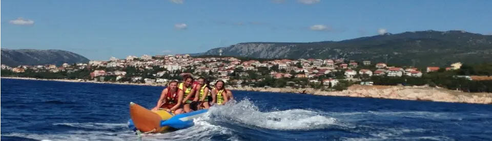 Bananenboot fahren
