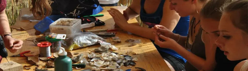 Basteln mit Muscheln