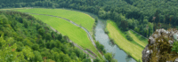 Die Donau von oben