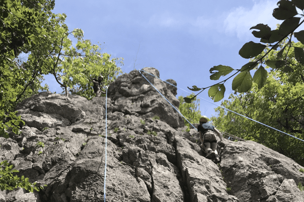 Kanu und Klettern im Donautal