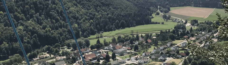 Das Donautal von Oben