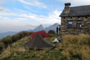 Zelten im Val GRande