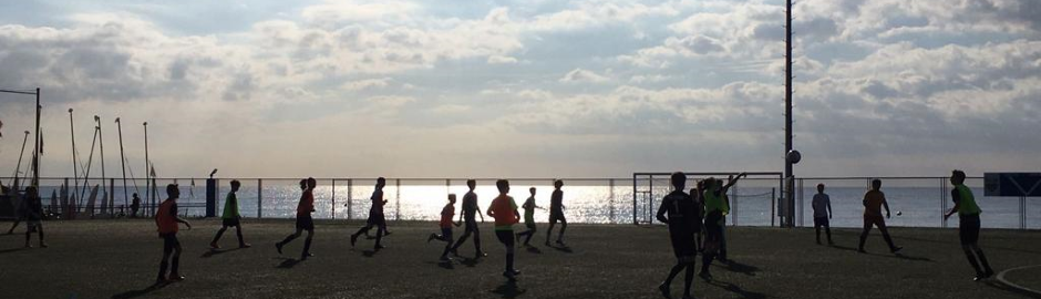 Blick auf Strandpromenade