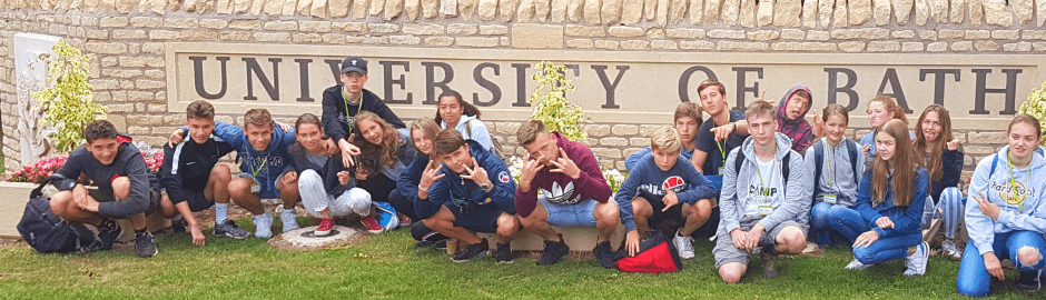 Bath University Fußballcamp
