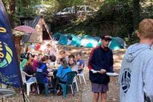 Der Campingplatz in Freiburg