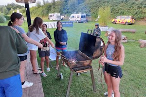 Grillabend im Beachvolleyballcamp Witten