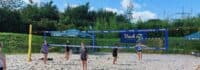 Kinder haben Spaß im Beachvolleyballcamp Witten