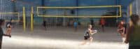 Kinder haben Spaß im Beachvolleyballcamp Witten