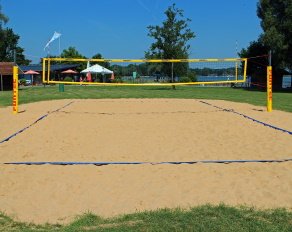 Beachvolleyballplatz