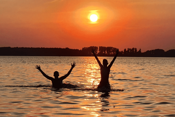 Sonnenuntergang Actioncamp-Arendsee