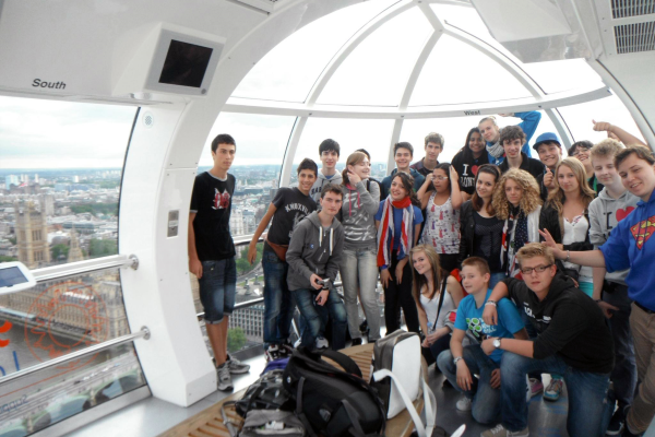 Gruppenfoto in London