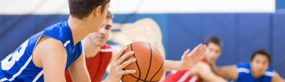 Basketball im Feriencamp