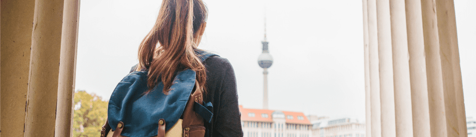 Ausblick auf Berlin Wulheide im Feriencamp