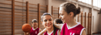 Basketball und Teamsport in den Ferien