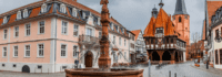 Der Ortskern um Burg Breuburg