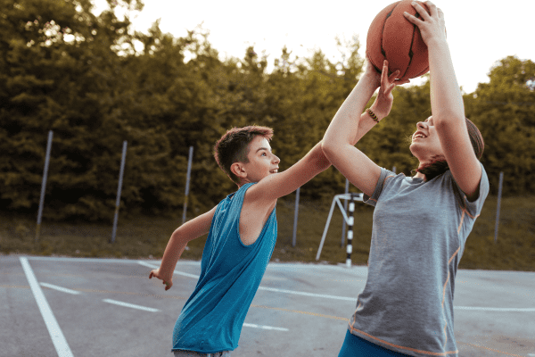 Spiel und Sport im Deutschcamp