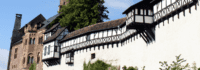 Ansicht einer alten Stadtmauer