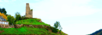 Aussicht auf Ruine