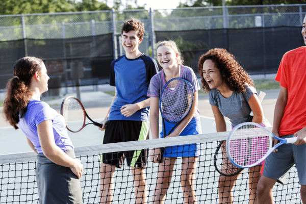 Badminton im Englischcamp in Sachsen-Anhalt