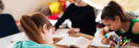 Kinder beim Lernen