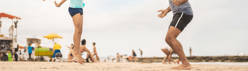Strandspiele für Jung und Alt
