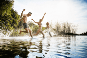 Spaß im Deutschcamp und Outdoor Action