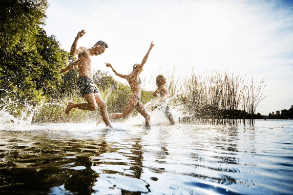 Spaß im Deutschcamp und Outdoor Action