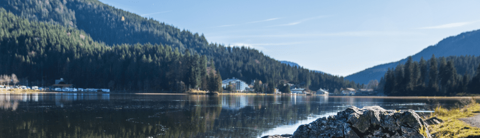 Ausblick über den Spitzingsee