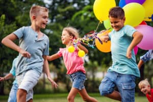 Kinder im Berlitzcamp Soltau