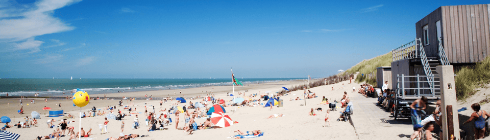 ausblick auf den Strand