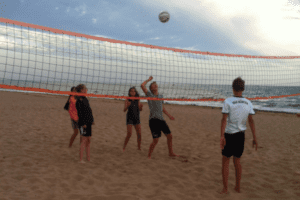 Volleyball am Strand