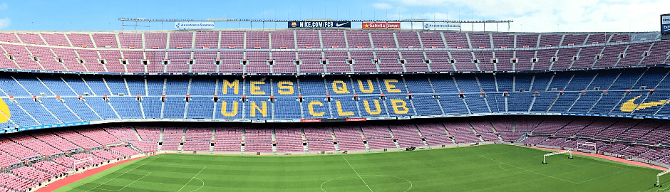 Im Camp-Nou Stadion