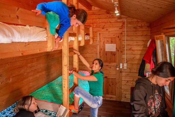 Unterkunft im Adventure Camp Walsrode