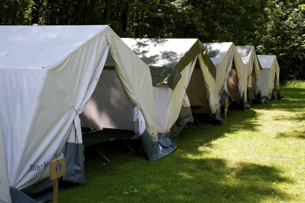 Unterkunft im Adventure Camp Walsrode