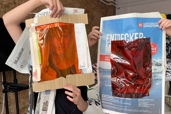 Kinder entwickeln eigene Kunstwerke - dein künstlerisches Tagescamp