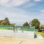 Speed-Soccer-Platz an der Jugendherberge